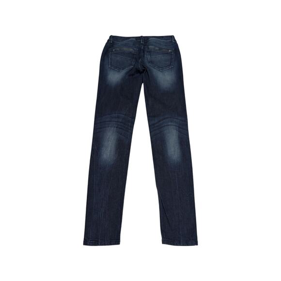 Miss Me Select Signature Skinny Stretch Jeans Dark Wash Blue Womens 28 Grunge - Picture 3 of 5